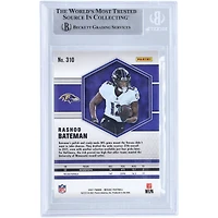 Carte de recrue authentifiée autographiée par Rashod Bateman Baltimore Ravens 2021 Panini Mosaic #310 Beckett Fanatics