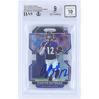 V106832 RAV Rashod Bateman Baltimore Ravens Autographié 2021 Panini Prizm #340 Beckett Fanatics Witnessed Authenticated 9/10 Rookie Card 7 Rashod Bateman AUT PAA TRADING CARDS 45831 AUTTRC CA01F08151 #53
