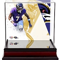 Rashod Bateman Baltimore Ravens Deluxe Mini Helmet Case