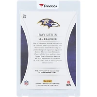 Ray Lewis Baltimore Ravens Autographed 2016 Panini Immaculate Collection Signature Moves #RL #9/25 Card