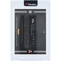 Ray Lewis Baltimore Ravens Autographed 2016 Panini Impeccable Seasons #15 #8/17 Card