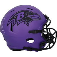 Casque réplique Riddell Rave Speed ​​autographié par Ray Lewis des Ravens de Baltimore