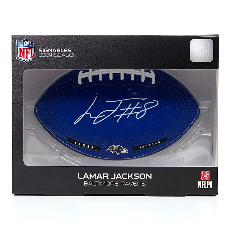 Signables Lamar Jackson Baltimore Ravens NFL 2024 Collectible