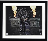 Terrell Suggs Baltimore Ravens Autographed 16" x 20" Fire Entrance Spotlight Photograph