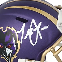 Mini-casque Riddell 2024 Alternate Speed ​​autographié par Terrell Suggs des Ravens de Baltimore