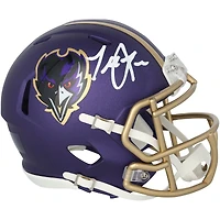 Mini-casque Riddell 2024 Alternate Speed ​​autographié par Terrell Suggs des Ravens de Baltimore