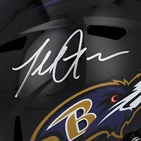 Casque réplique Riddell Speed ​​autographié par Terrell Suggs des Ravens de Baltimore