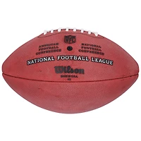 Ballon de football Wilson Duke en couleur, autographié par Terrell Suggs des Ravens de Baltimore