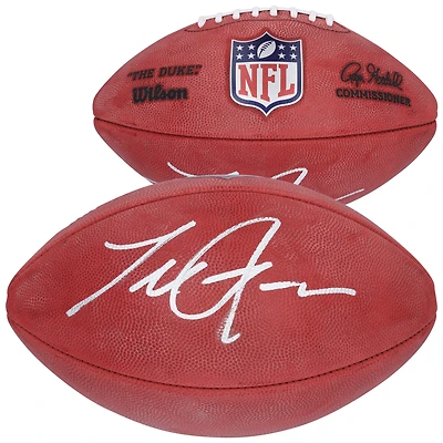 Terrell Suggs Baltimore Ravens Autographed Wilson Duke Full Color Football