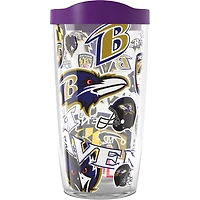 Tervis Baltimore Ravens 16oz. Allover Classic Tumbler