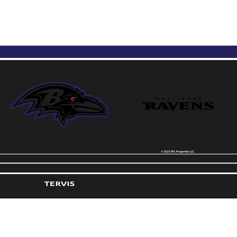 Tervis Baltimore Ravens 30oz. Night Game Stainless Steel Tumbler