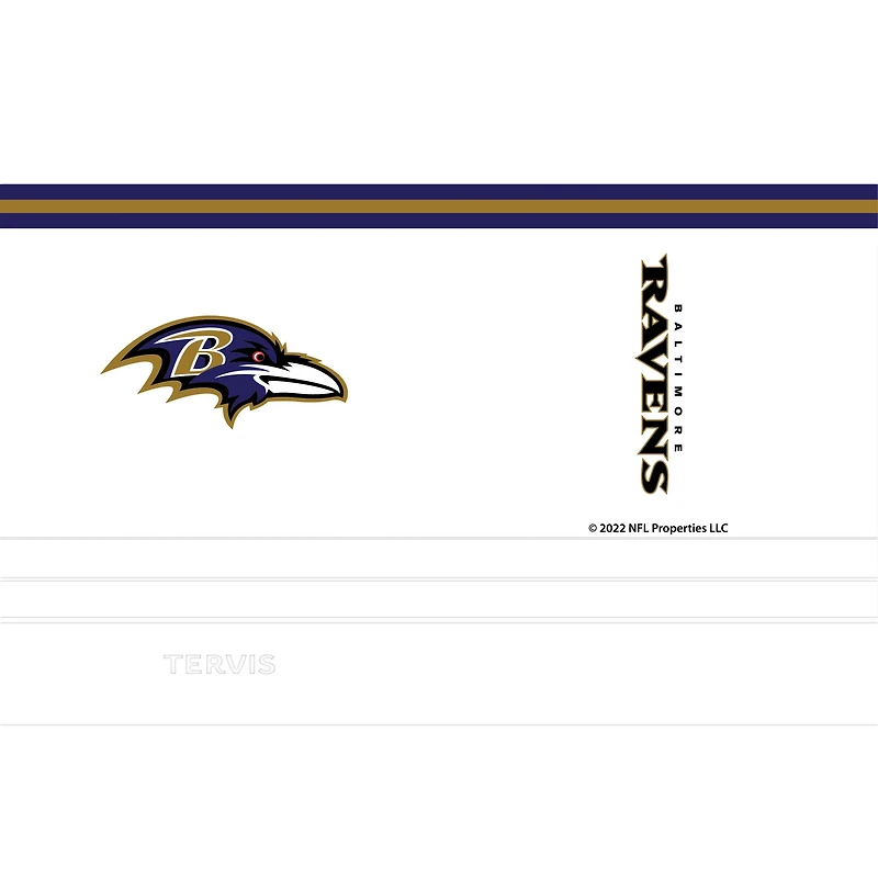 Tervis Baltimore Ravens Arctic Gobelet en acier inoxydable 20 oz