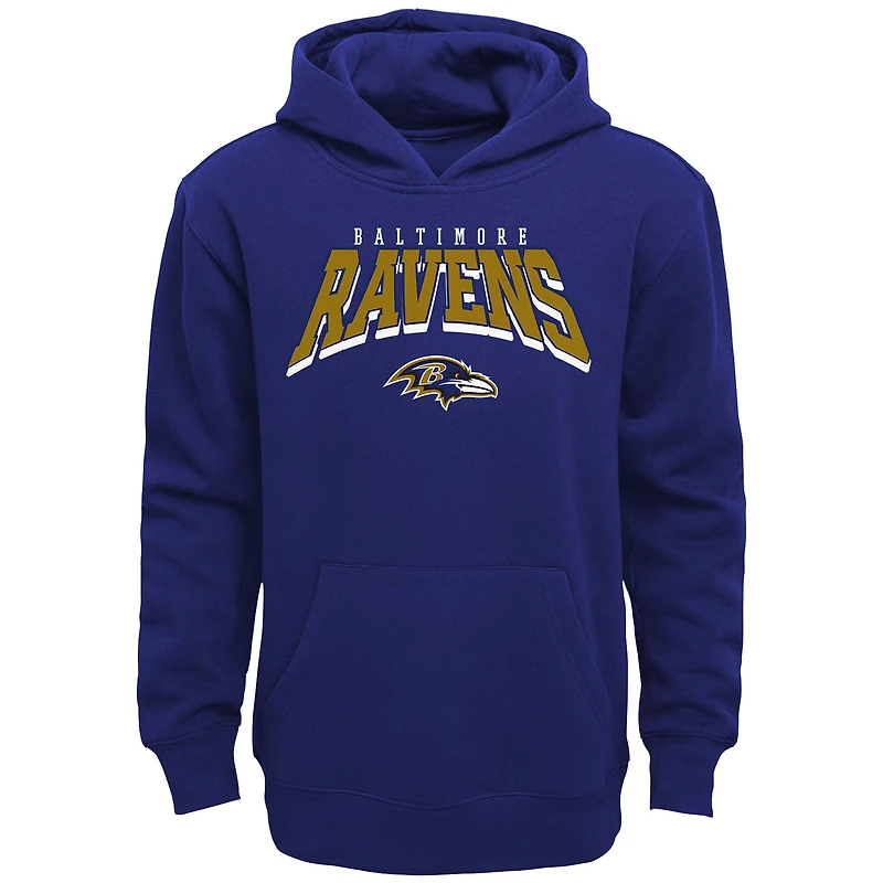 Ensemble sweat à capuche et pantalon de survêtement en polaire Dynamic Duo pour tout-petit des Baltimore Ravens