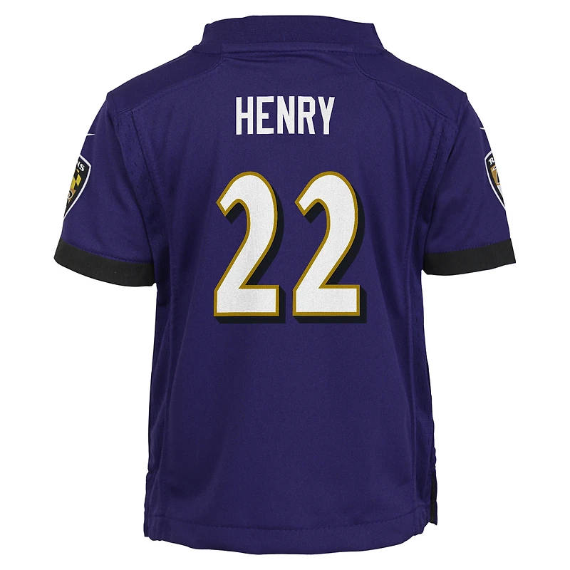 Maillot Nike Derrick Henry violet pour tout-petit des Ravens de Baltimore