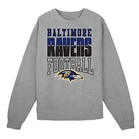 Ensemble sweat-shirt et pantalon Outerstuff gris chiné Baltimore Ravens pour tout-petit