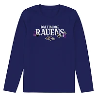 Toddler Outerstuff Purple Baltimore Ravens Chestnut Holiday Sleep Set