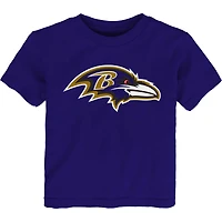 T-shirt violet Baltimore Ravens Logo principal pour tout-petit