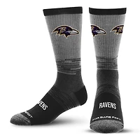 Chaussettes unisexes pour pieds nus Baltimore Ravens Team Tonal Crew