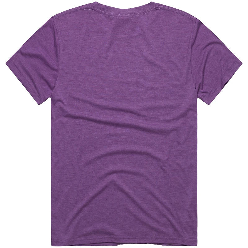 Unisex Homage x The Simpsons Purple Baltimore Ravens Tri-Blend T-Shirt