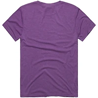 Unisex Homage x The Simpsons Purple Baltimore Ravens Tri-Blend T-Shirt