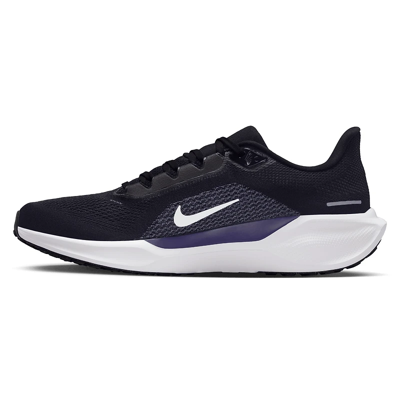 Baskets Nike Air Zoom Pegasus 41 noires unisexes des Baltimore Ravens