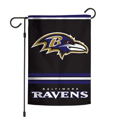 WinCraft Baltimore Ravens 12" x 18" Double-Sided Garden Flag