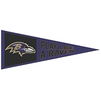 WinCraft Baltimore Ravens 13" x 32" Slogan Pennant