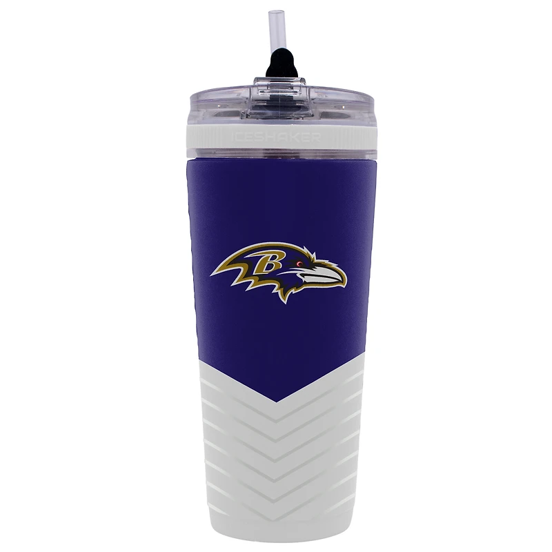 Bouteille shaker WinCraft Baltimore Ravens 4D Flex Ice de 770 ml