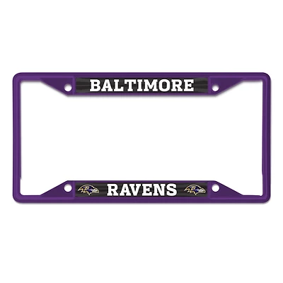 WinCraft Baltimore Ravens Chrome Cadre de plaque d'immatriculation