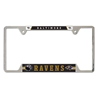 WinCraft  Baltimore Ravens Chrome Plated Metal License Plate Frame