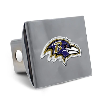 WinCraft Baltimore Ravens Premium Metal Hitch Cover
