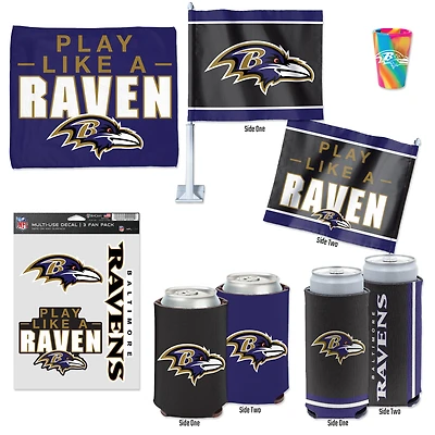 Pack de six pièces WinCraft Baltimore Ravens