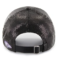 Casquette ajustable Dazzle Clean Up noire '47 des Baltimore Ravens pour femme