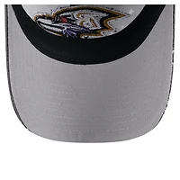 Casquette ajustable 9TWENTY Paisley des Baltimore Ravens de New Era pour femme, noire