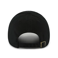 Women's '47  Black Baltimore Ravens Ariana Clean Up Adjustable Hat