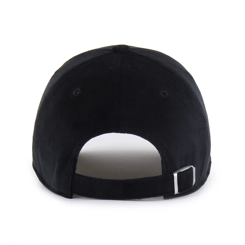 Casquette ajustable noire « 47 Baltimore Ravens Spirited Clean Up » pour femme