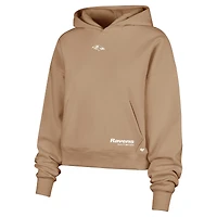 Sweat à capuche marron Sue Foundation Portabella pour femme '47 Baltimore Ravens