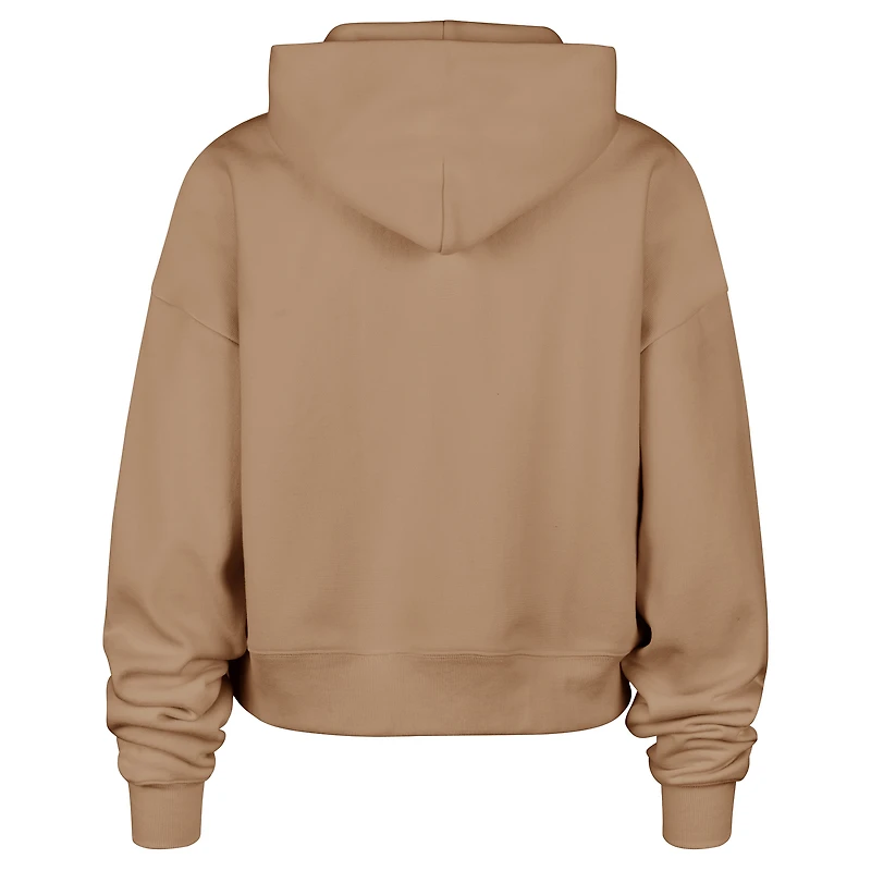 Women's '47 Brown Baltimore Ravens Sue Foundation Portabella Pullover Hoodie