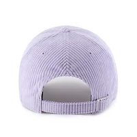 Women's '47 Purple Baltimore Ravens Mellow Corduroy Clean Up Adjustable Hat