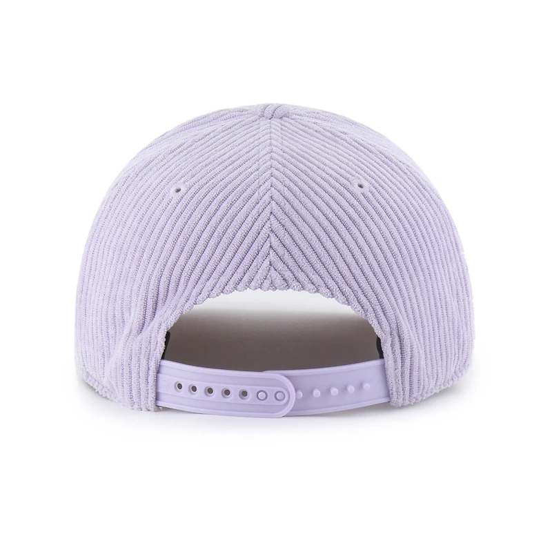 Casquette ajustable en velours côtelé Mellow Hitch violette des Baltimore Ravens pour femme, modèle 47