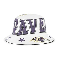 Bob Energize blanc '47 pour femme des Baltimore Ravens