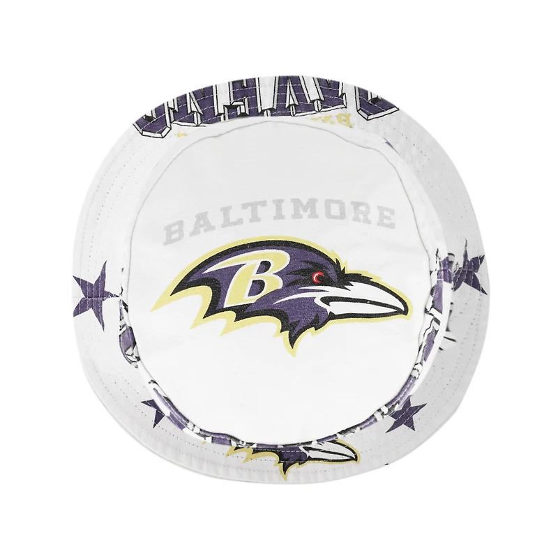 Bob Energize blanc '47 pour femme des Baltimore Ravens