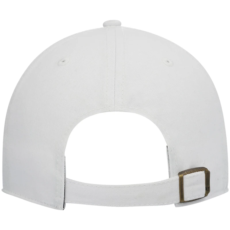 Casquette réglable blanche avec logo Miata Clean Up des Ravens de Baltimore '47 pour femmes