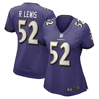 Maillot de match violet Nike Ray Lewis des Ravens Baltimore pour femmes