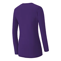 Women's Concepts Sport Purple Baltimore Ravens Chesnut Long Sleeve T-Shirt and Pant Sleep Set