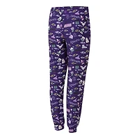 Ensemble de nuit pour femme Concepts Sport Purple Baltimore Ravens Chestnut avec t-shirt à manches longues et pantalon
