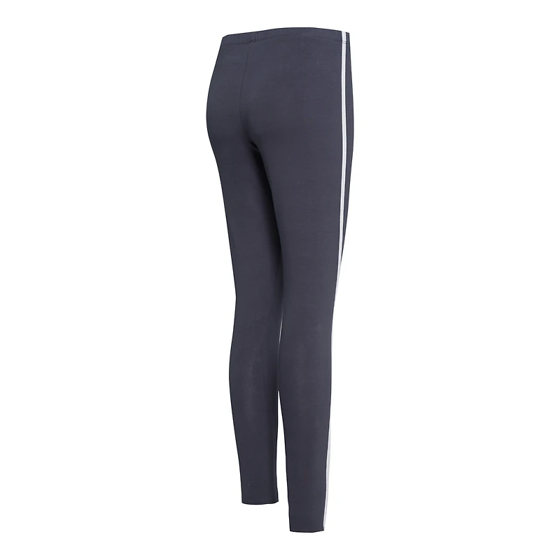 Ensemble haut à manches courtes et leggings Concepts Sport blanc/anthracite des Baltimore Ravens Sonata pour femme