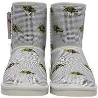 Women's Cuce  Baltimore Ravens Logo Pull on Ankle Boots