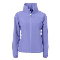 Veste zippée intégrale Cutter & Buck Lavender Baltimore Ravens Charter Eco Recycled pour femme