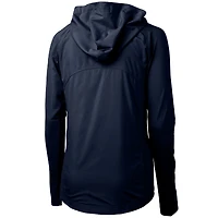 Veste zippée intégrale Cutter & Buck bleu marine Baltimore Ravens Adapt Eco Knit pour femme